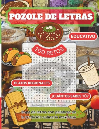 Pozole de letras: Sopa de letras con palabras de la tradición culinaria mexicana | Educativo | Comida y platos regionales de México