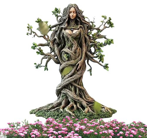 Generisch Gartenfiguren Für Draußen Wetterfest, Gartenstäbe Frühlingsdeko, Blumentopf 2D Acryl-Feenstäbe, Gartendeko Figuren, Rasendekoration Terrasse Garten & Wohnzimmer