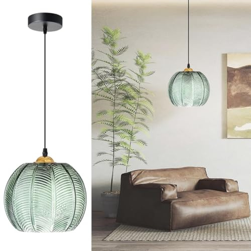 Ceiling Lights Battery Operated Pendant Lights,Battery Hanging lamp with Wireless Remote Dimmable,10 Colors Modes Chandelier with Rechargeable Bulb for Kitchen,Dining Room,Living Room(1 Light)