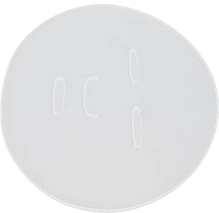 Naroote Moule de Masque Facial Réutilisable en Silicone, Plaque de Fabrication, Outil de Soins de la Peau pour Salon de beauté à Domicile