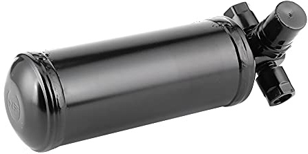 KIMISS Bottiglia in Metallo per Ricevitore A/C, Essiccatore per Aria Condizionata, per Auto FH 12 / FH 16 - Accessorio Nero per Auto, Filtri Refrigerante, Prestazioni