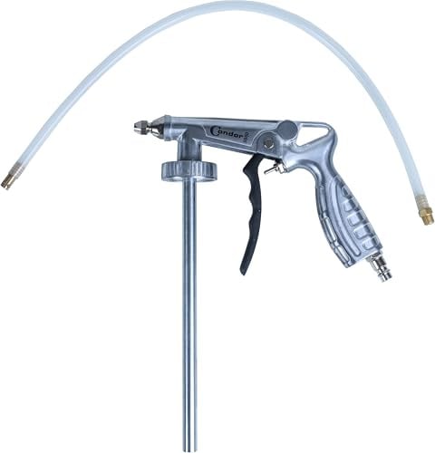 Condor Werkzeug 8880 | Druckluft-Unterbodenschutzpistole | Karosseriepistole | Spritzpistole | Hohlraumpistole und Rostschutzpistole | inkl 550 mm flexiblem Schlauch