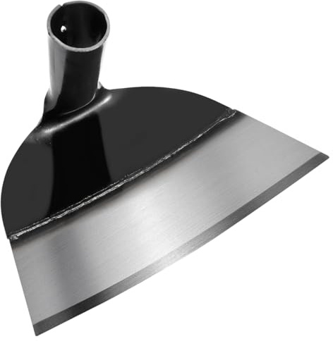 NOLITOY Steel Garden Hoe Head Handheld Attachment 9.25 Inches Length For Weeding Cultivating Loosening Earth Grass Chopping Sturdy Yard Tool Accessory Without Handle Farm Agriculture Landscape Supply