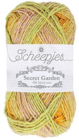 Scheepjes Secret Garden 1x50g - 707 Summer House, Luxurious Silk Blend Yarn