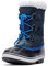 Sorel KIDS YOOT PAC NYLON WATERPROOF Schneestiefel für Unisex Baby, Blau (Collegiate Navy x Super Blue) - Children, 29 EU