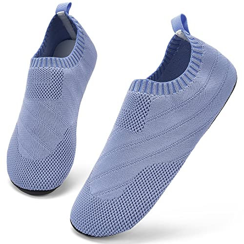Sosenfer Chaussures Homme Femme Maison Pantoufle Antidérapante Slip-on Slippers Unisex-MAKALONGLAN-37