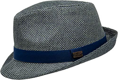 CHILLOUTS Limerick Panama, 20 Gris/Bleu Marine, M Homme