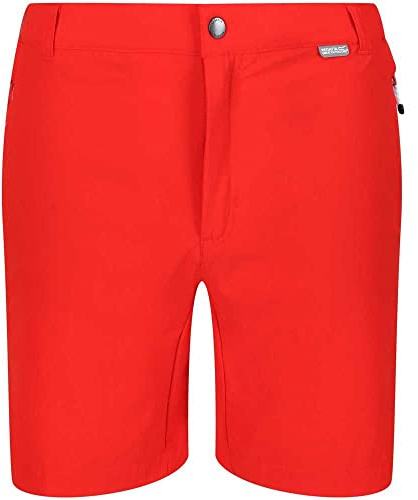 Regatta Mens Mountain II Shorts Fiery Red