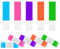 100 Pcs Bracelets d‘identification, Étanche Indéchirable Bracelets en Sécurité avec Fermeture Adhésive, Événementiels Bracelets d'entrée pour Club Fêtes Festival, 25x2cm(Multicolore)