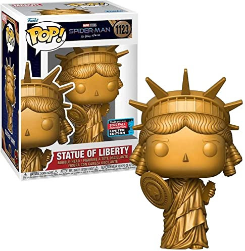 Funko POP! Marvel: Spider-Man: No Way Home - Lady Liberty With Shield - Spiderman No Way Home - Esclusiva Amazon - Figura in Vinile da Collezione - Idea Regalo - Merchandising Ufficiale - Movies Fans