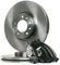 STARK Bremsenset Vorne Bremsscheiben 304mm Beläge Satz kompatibel mit OPEL Zafira Life (K0), Vivaro C Combi, Vivaro C Kasten, Citroën Jumpy, Kasten, Peugeot Expert, Traveller Bus, Proace Bus