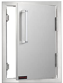 Whistler Stainless Steel Vertical Single Access Door for Outdoor Kitchen Grill Island 17x24
