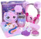 Unicorn Gifts for Girls 6 7 8 9 10 11 12 Years Old with 3.5mm Wired Headphones Locked Notebook Plush Bag Purse Socks Mirror Water Bottle Kids Unicorn Toys Christmas Birthday Gift for Teen Age 6+