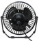 iplusmile Personal Usb Desk Fan Air Circulating Fan Led Clock Fan Usb Led Usb Clock Fan with Real Time Display Usb Fan Clock Laptop Fan Air Circulator Fan Led Fan Alarm Clock Notebook Travel