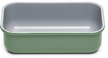 Caraway Non-Stick Ceramic 1 lb Loaf Pan - Naturally Slick Ceramic Coating - Non-Toxic, PTFE & PFOA Free - Perfect for Pound Cakes, Breads, & More - Sage