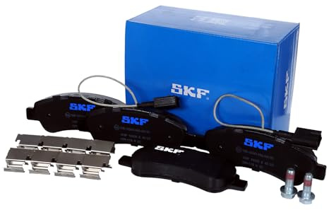 SKF Scheibenbremse Bremsbelag mit Zubehör VKBP 90035 E-4er Set Position Hinterachse Höhe 73 mm Länge 166 mm Breite 103 mm Dicke 18,8 mm OE Qualität