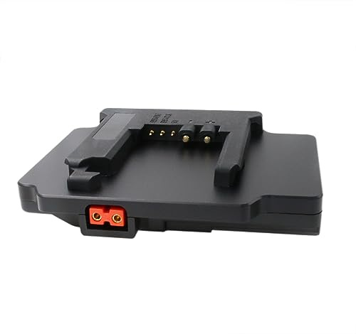 HangTon Battery Adapter Plate for ARRI Alexa 35 SXT Mini LF, B-Mount to V-Lock D-tap 24V Power, RED V-Raptor XL Camera, Light Stabilizer Bebob Fxlion SWIT