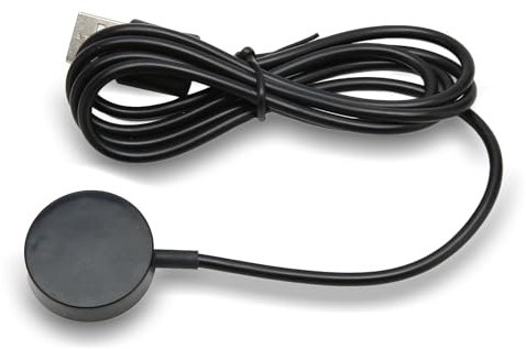 FLEXMAN USB Tragbares Smartwatch Ladegerät, Schwarz Smart Watch Schnellladegerät, Magnetisches Schnellladekabel Kompatibel, Smartwatch Zubehör, Watch Dock Ladeständer, Smartwatch Wireless USB Ladekabe