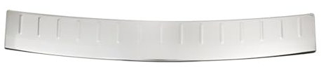 Ladekantenschutz Stoßstange kompatibel mit BMW 3er E90 E91 Touring 2008-12 Edelstahl Chrom