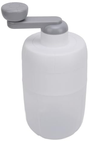 Manuelle rasierte Eismaschine, kompakter Eisrasierer, Handkurbel, tragbar, Hand-Eiszerkleinerer für Zuhause, Küche, Restaurant, Büro