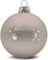 GRAVURZEILE Weihnachtskugel mit Gravur - Mein erstes Weihnachten - Personalisiert mit Namen & Jahr - Festliche Christbaumkugel für die Weihnachtsdeko - Farbe: Beige Matt - Größe: 10 cm