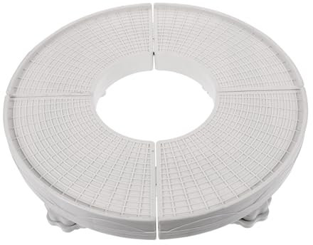 Uonlytech Air Conditioner Support Stand Air Conditioner Base Sturdy Circular Stand for Cabinets