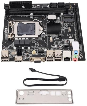 LGA 1155 Carte mère NVME M.2 VGA HD Sortie 9 USB 2.0 DDR3 Mini ITX Carte mère Ordinateur PC Remplacement