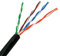 VoltShine Cable de red RJ45 Cat.5e UTP rígido AWG24 exterior 305m, ideal para conexiones de red de alto rendimiento y ambientes exteriores.