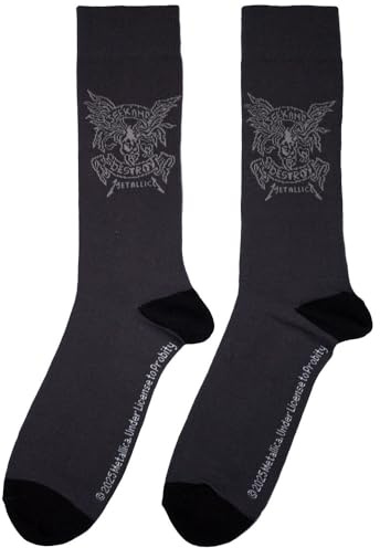 Metallica Seek And Destroy Ankle Socks One Size