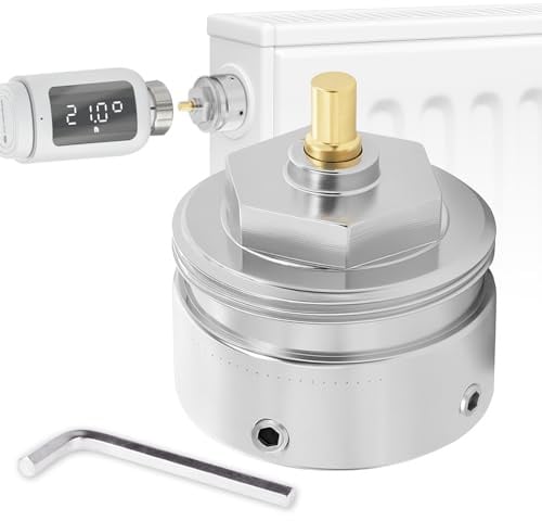 Adapter 9800-24.700 für Danfoss RAV Ventile - passend für Heimeier Thermostatköpfe M30x1,5 - inkl. kör4u 2mm Sechskantschlüssel