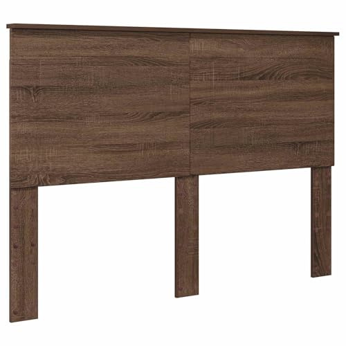 vidaXL Kopfteil Braun Eichen-Optik 100 cm Holzwerkstoff