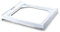 Meliconi Torre Basic Verbindungsrahmen Waschmaschine u. Trockner, Technopolymer, Bianco M