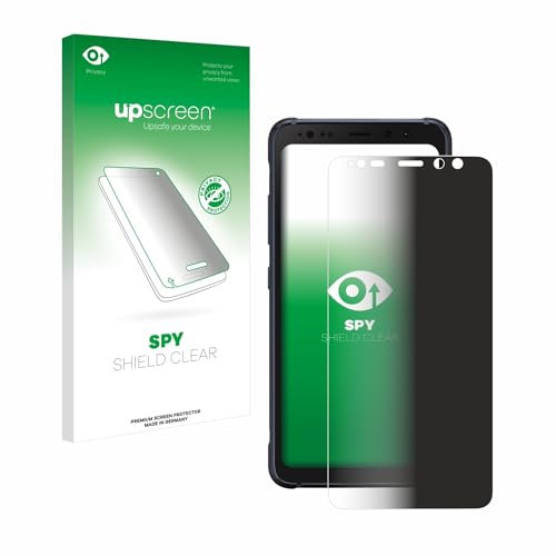 upscreen Anti-Spy Blickschutzfolie für Samsung Galaxy S8 Active Made in Germany, Privacy Screen Displayschutz-Folie [Sichtschutz, Blaulichtfilter]