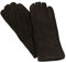 Harrys-Collection HC Damen Herren Handschuh aus echtem Lammfell, Farben:dunkelbraun, Handschuhgröße:XL