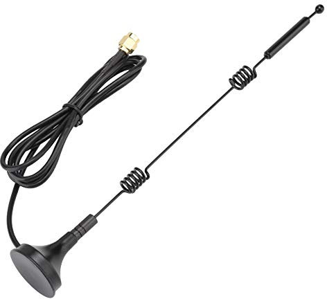 Antena de enrutador WiFi SMA de 12dBi, Antena de Alta Ganancia de Banda Dual de 2.4GHz 5GHz con Alto Rendimiento, Antena de Doble hélice para enrutador móvil, Extensor de Rango WiFi, etc.