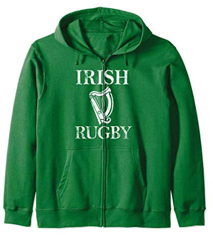 Ireland Sports Gift: Irish Rugby Kapuzenjacke