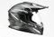 BNO Cross-3 Helm, Motocrosshelm, Corsshelm, S, M, L, XL (L, Matt-Schwarz-Weiss)