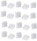 LAMPVPATH 20 Pcs USB Male Port Plug, USB Male Anti Dust Cover Plug Protector Stopper Cap-White