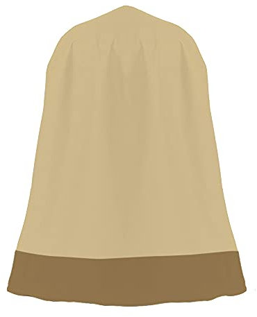 Cozzka Wasserbrunnenabdeckung für den Außenbereich, wasserdicht, strapazierfähig, für den Winter, Garten, große Springbrunnenstatue, 101,6 cm Durchmesser, 127,7 cm hoch