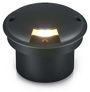 lambado® Bodenstrahler außen - Befahrbar & Wasserfest mit Schutzklasse IP67 - Bodeneinbaustrahler aussen mit indirektem & blendfreiem Lichtaustritt