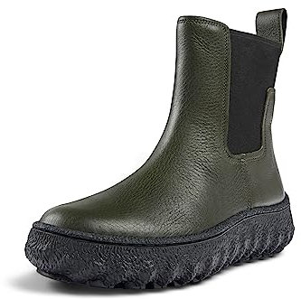 Camper Ground K400654, Stivali Chelsea Donna, Verde scuro 006, 36 EU