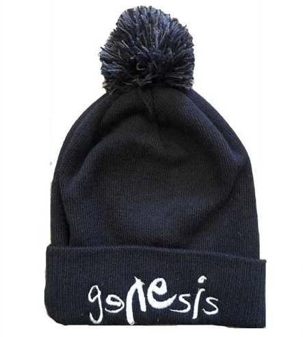 Rock Off officially licensed products Genesis Band Logo Bobble Hat One Size
