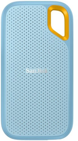 SanDisk 1TB Extreme Portable SSD - Up to 1050MB/s - USB-C, USB 3.2 Gen 2 - External Solid State Drive - SDSSDE61-1T00-G25B