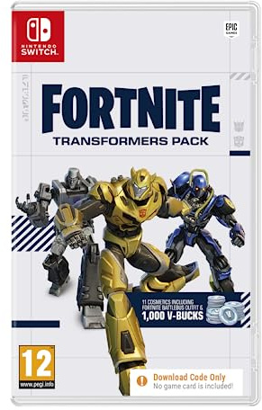 Fortnite Transformers Pack (Game Download Code in Box) - Switch