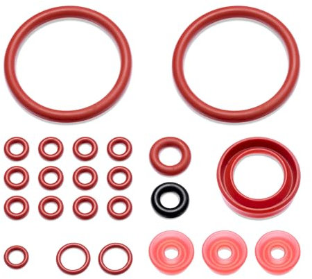 namroh.HC Juego de juntas de sellado para tanque de agua, válvula de drenaje y mangueras de presión compatibles con máquinas de café Jura Micro y ENA