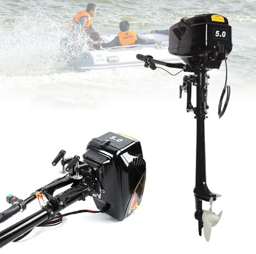 Elektromotor Außenborder Bootsmotor -HANGKAI 48V 1200W Elektro-Außenbordmotor |Schiffsmotoren Lange Welle 18km/h Boot Bürstenloser Motor