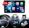 2G+64G Car Radio for Ford Fiesta Focus Transit Connect Kuga Mondeo Smax with Wireless CarPlay Android Auto Android Car Stereo 9 Touch Screen Bluetooth Radio GPS Nav Sat HiFi WiFi FM Reversing Camera