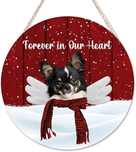 Willkommensschild mit Aufschrift Lab Pointer Dog Forever in Our Heart, rundes Holzschild, Retro-Weihnachtsdekoration, Wanddekoration, Hängeschild für Waschküche, Badezimmer, Schlafzimmer, Zuhause,