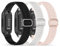 Wizvv Pack of 3 Nylon Wristbands Compatible with Fitbit Inspire 3, Elastic Adjustable Replacement Strap for Fitbit Inspire 3 Fitness Tracker, Stretchy Sport Loop Bracelets for Men and Women