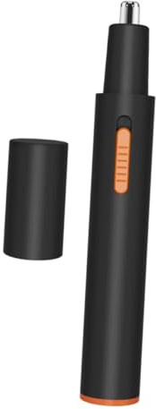 Elektrischer Nasenhaartrimmer für Frauen, USB Wiederaufladbar | Kompaktes ABS Gehäuse, Schwarz, für Reisen und Badezimmer, Saubere Pflege, Leicht zu Reinigen